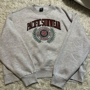 Pacsun Pac Crest Crewneck Cotton Blend Sweatshirt
